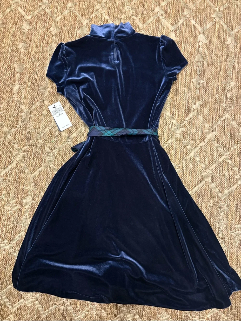 Ralph Lauren Velvet Dress NWT